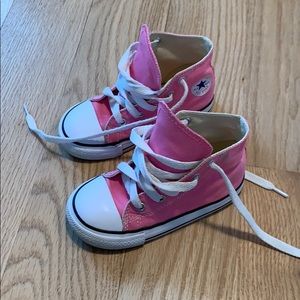 Toddler girls converse high tops